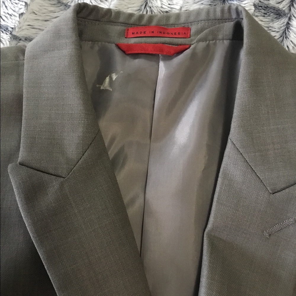 Sale Vintage Alfani Gray Men’s Suit Blazer Gem